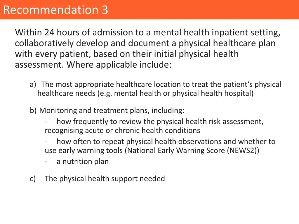 recommendation 3