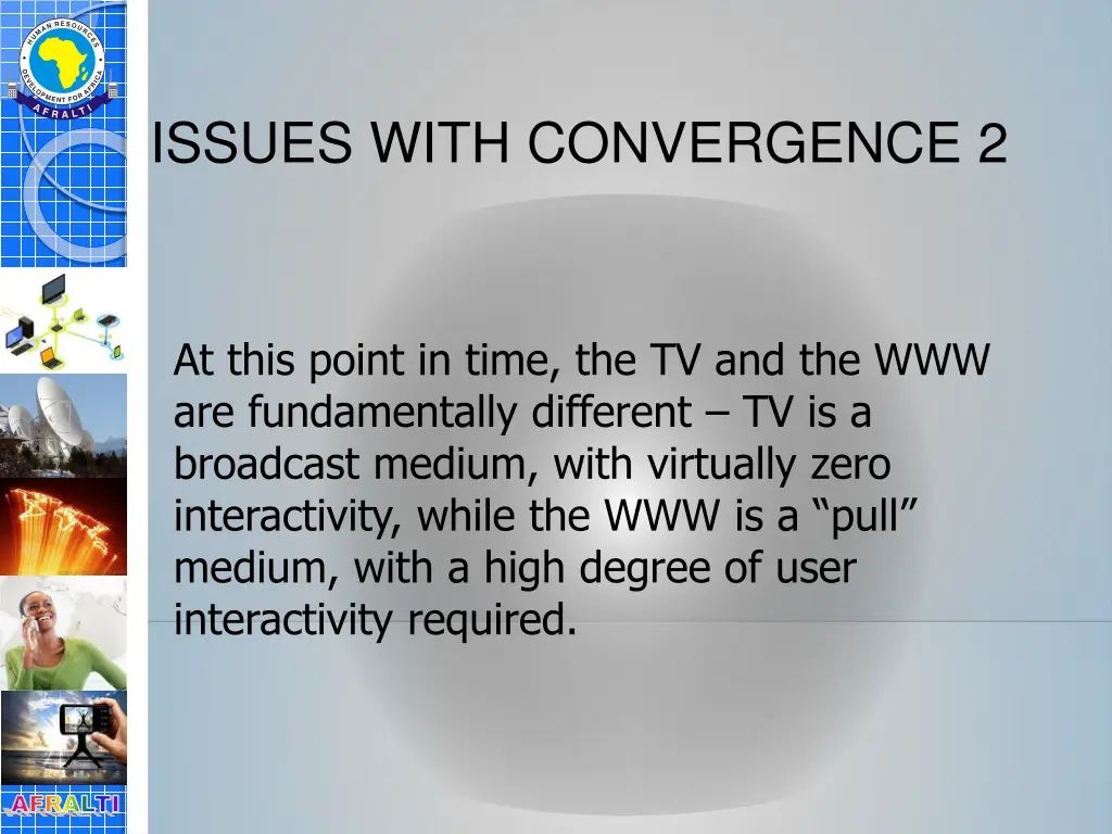 issues with convergence 2