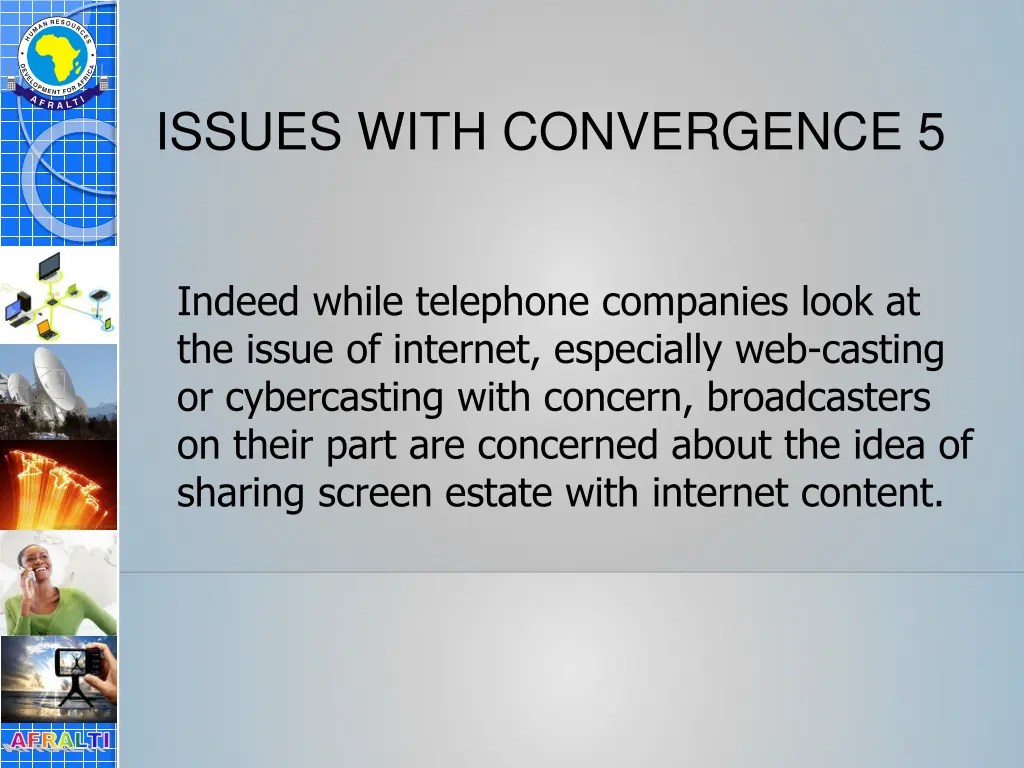 issues with convergence 5
