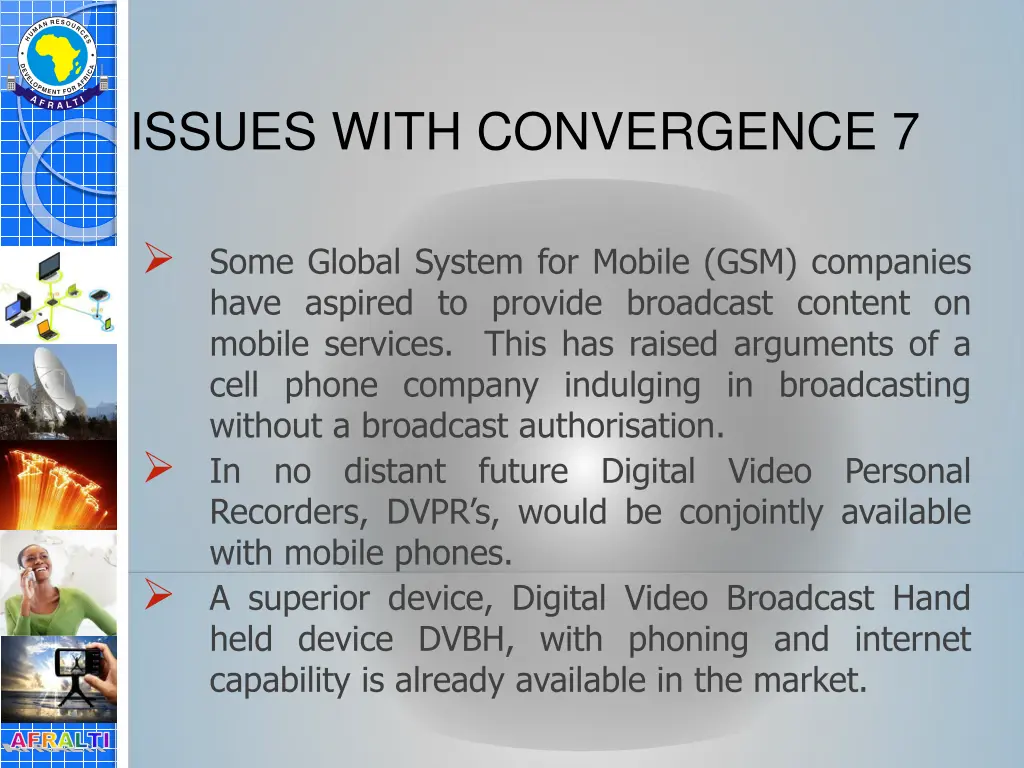 issues with convergence 7