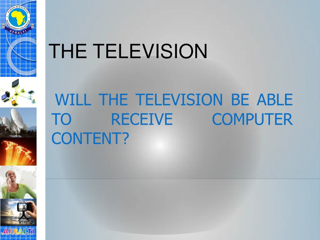 the television