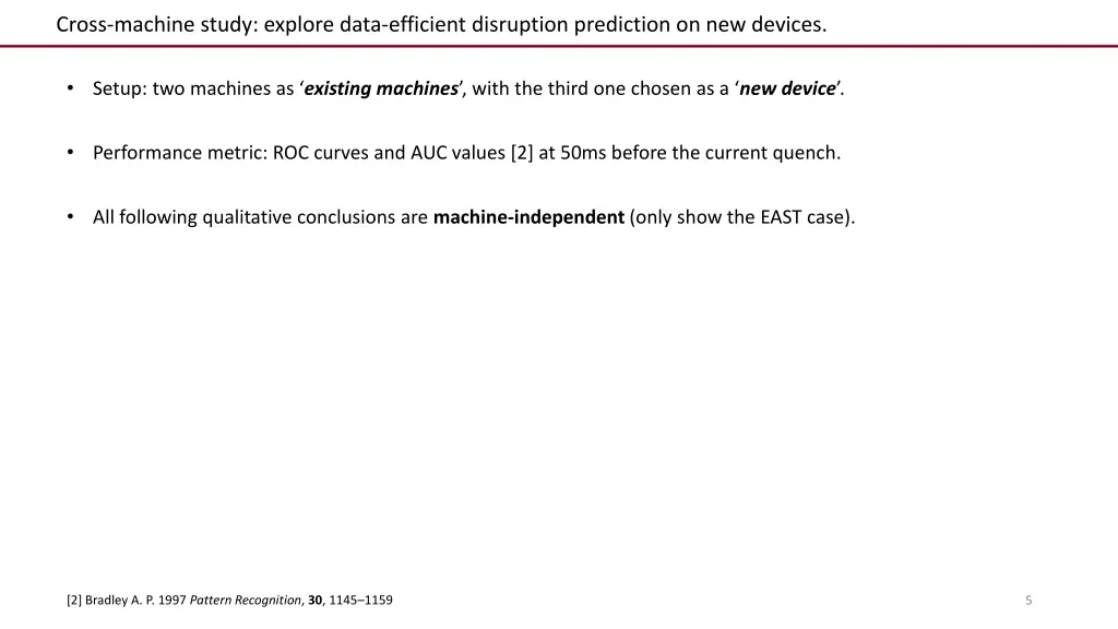 cross machine study explore data efficient