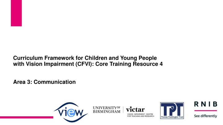 curriculum framework for children and young