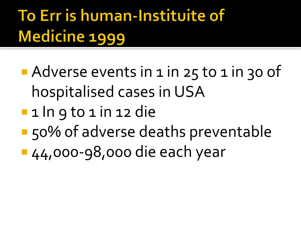 adverse events