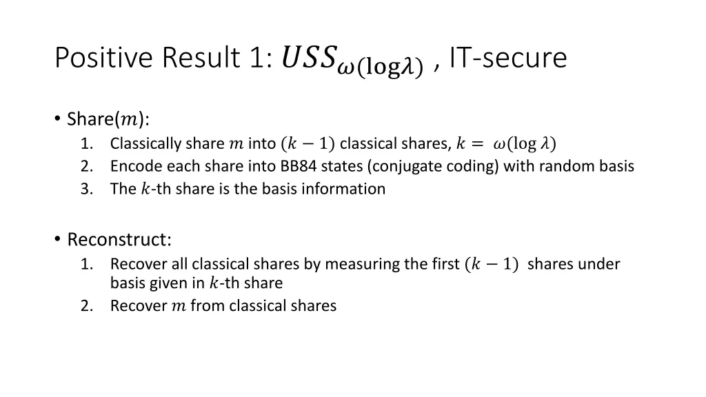 positive result 1 log it secure