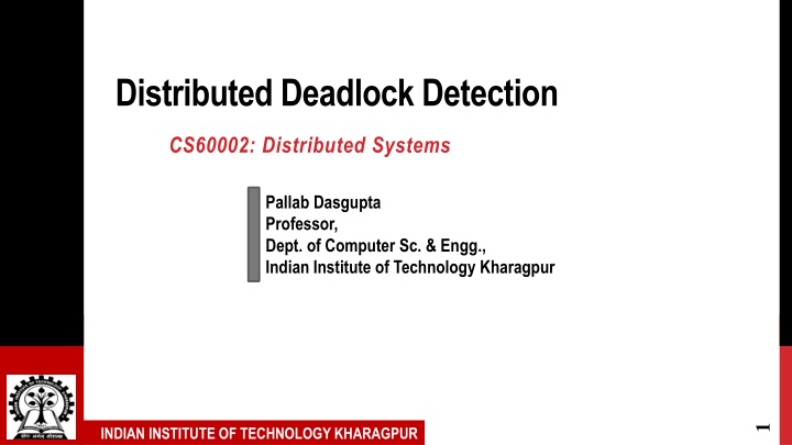 distributed deadlock detection