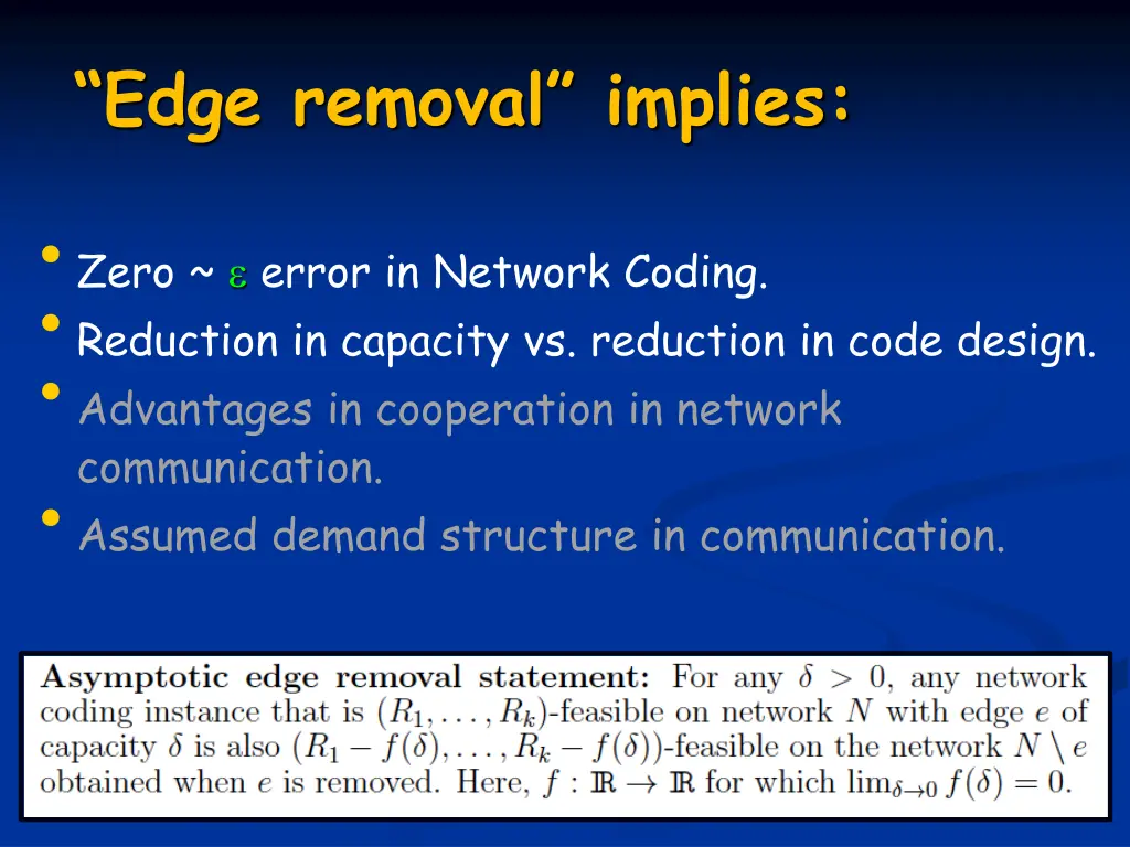 edge removal implies