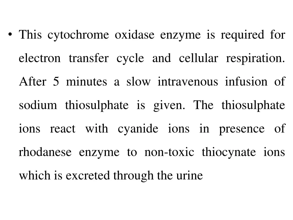 this cytochrome oxidase enzyme is required for