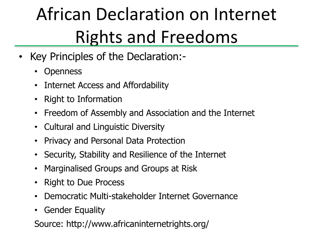 african declaration on internet rights