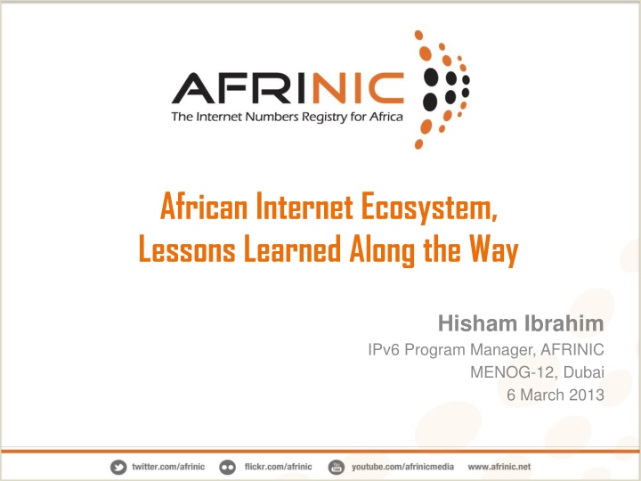 african internet ecosystem lessons learned along