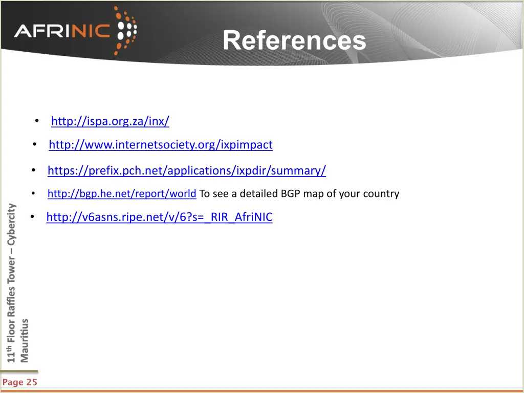 references