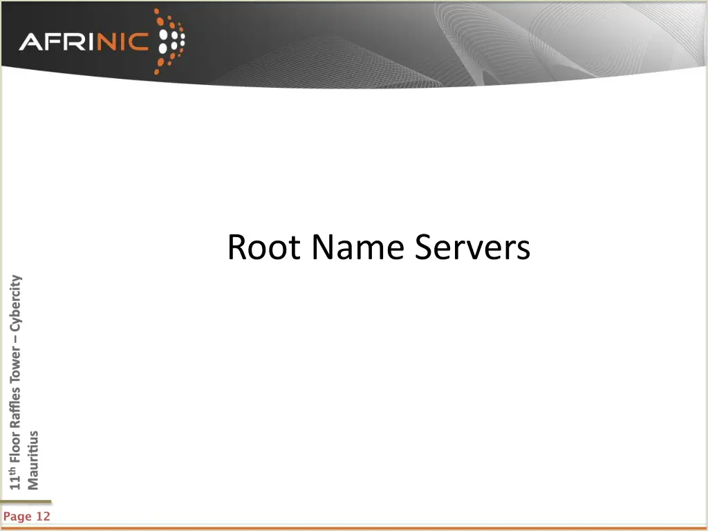 root name servers