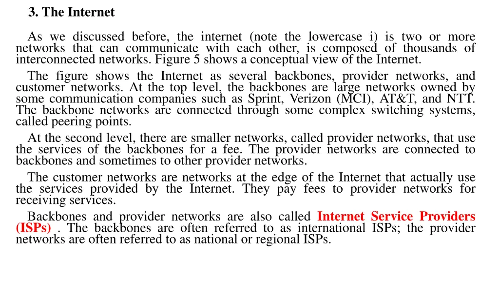 3 the internet