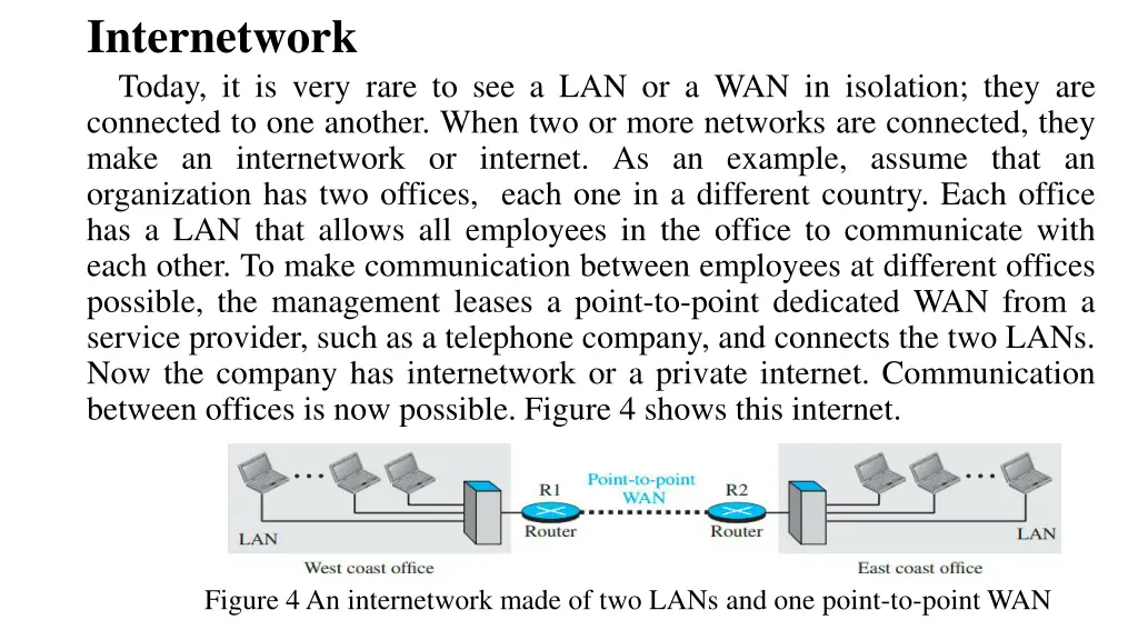 internetwork today it is very rare