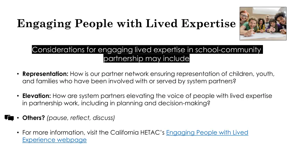 engaging people with lived expertise 1
