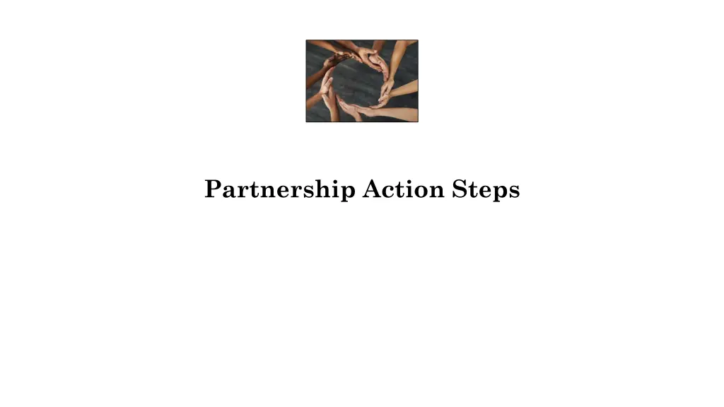 partnership action steps