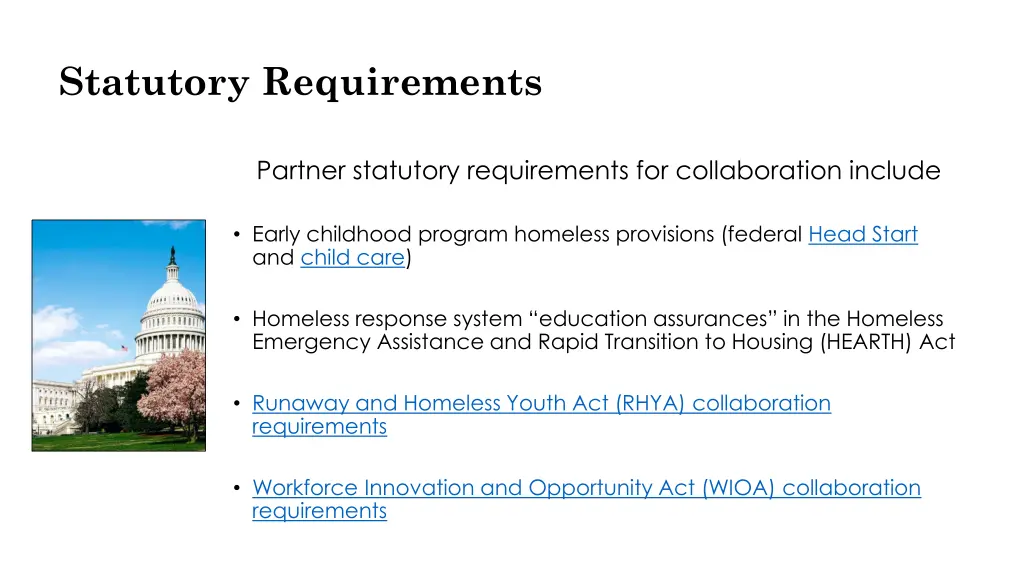 statutory requirements 1