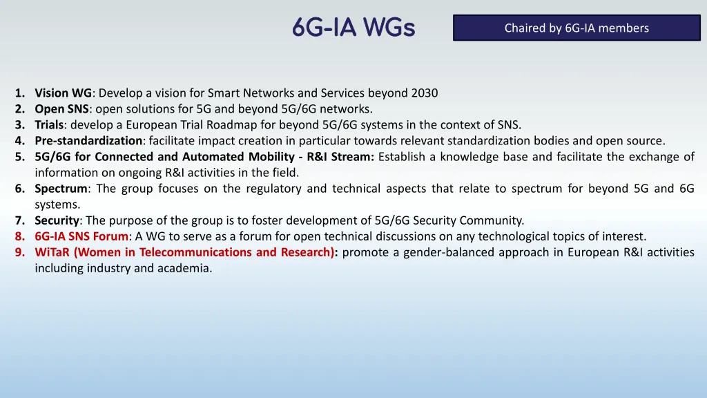 6g ia wgs