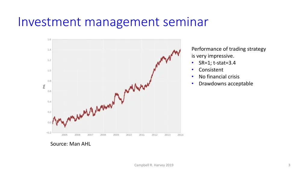 investment management seminar