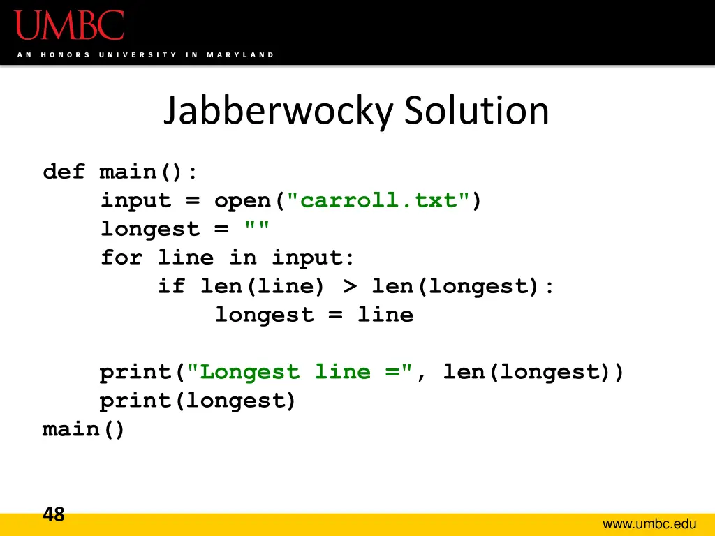 jabberwocky solution