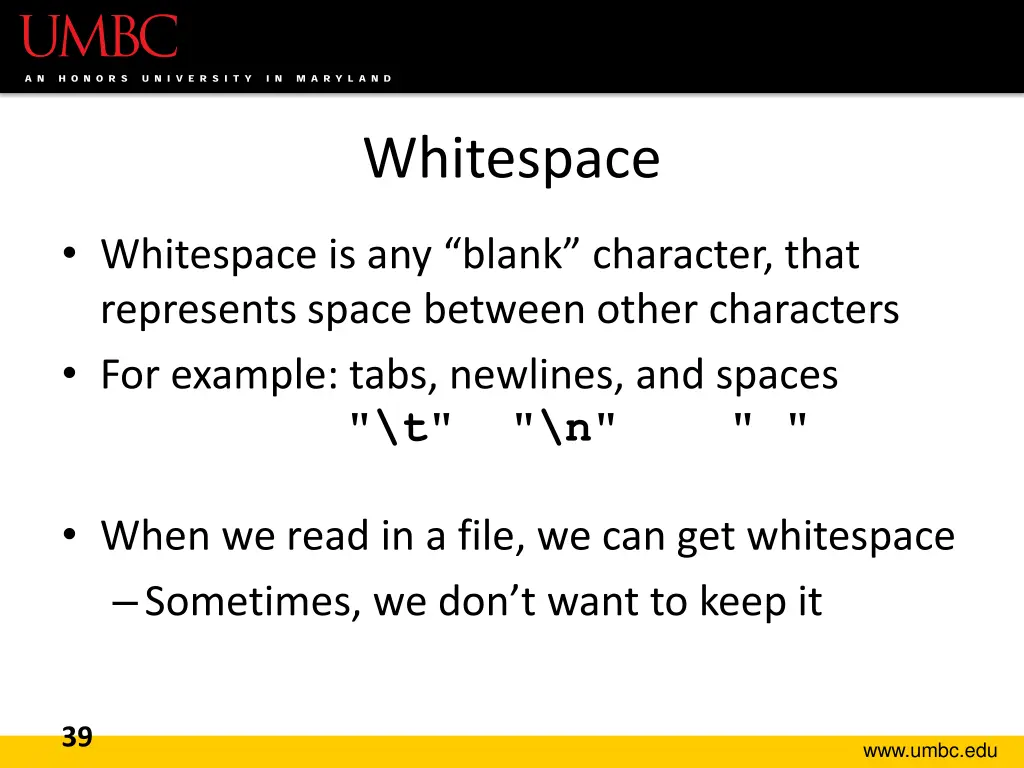 whitespace 1