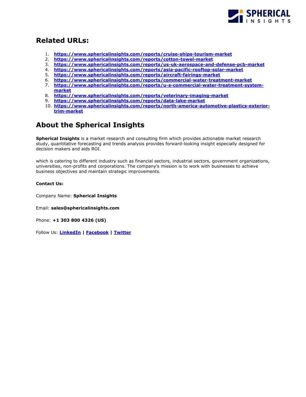 related urls
