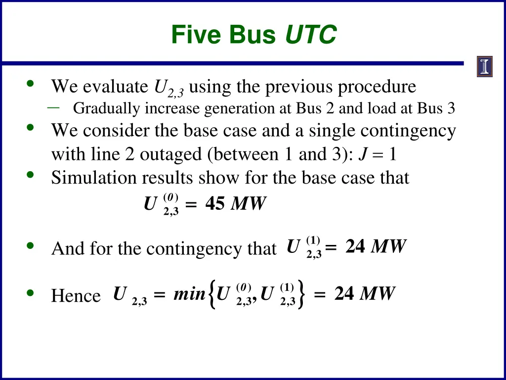 five bus utc