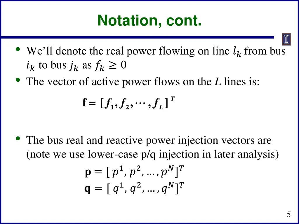 notation cont