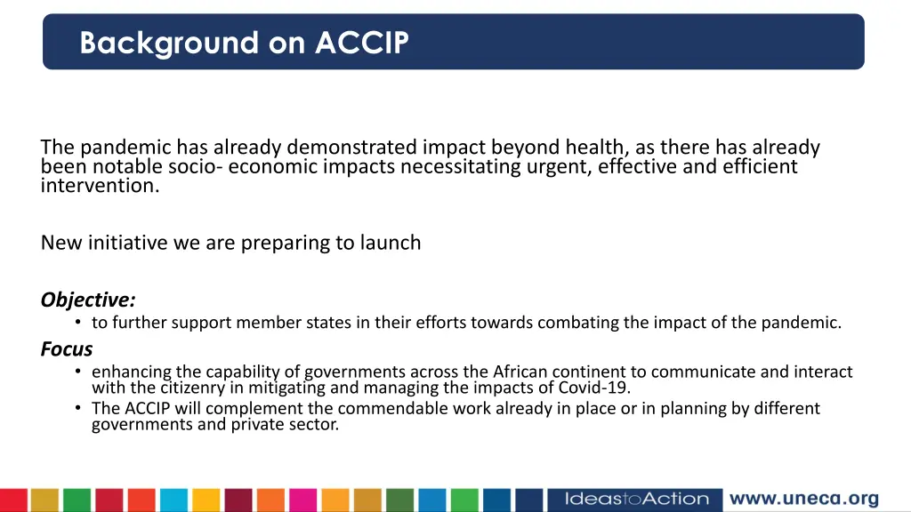 background on accip