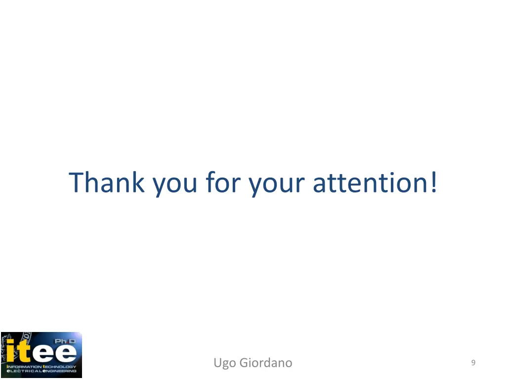 thank you for your attention