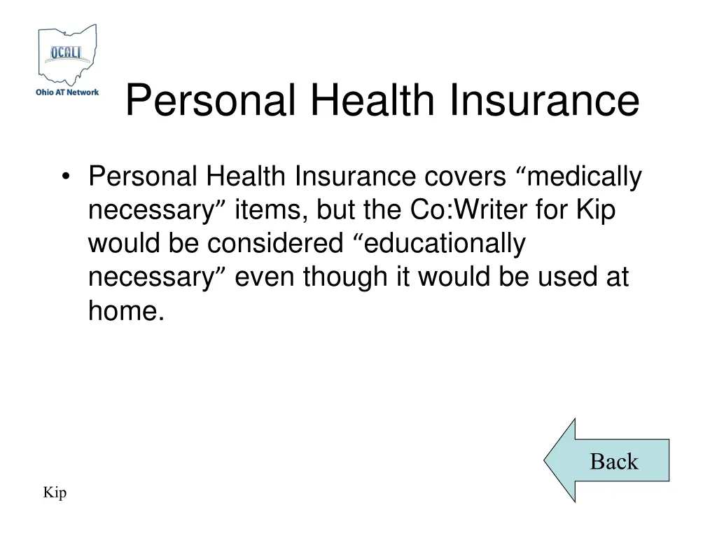 personal health insurance