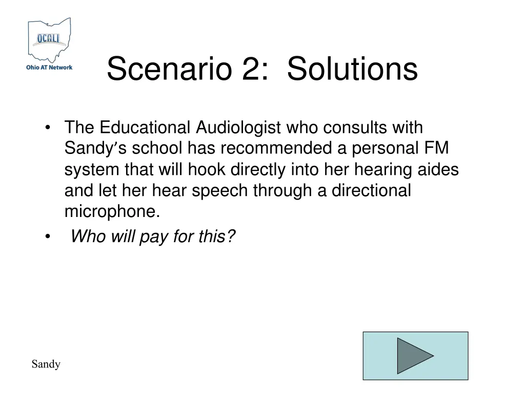 scenario 2 solutions