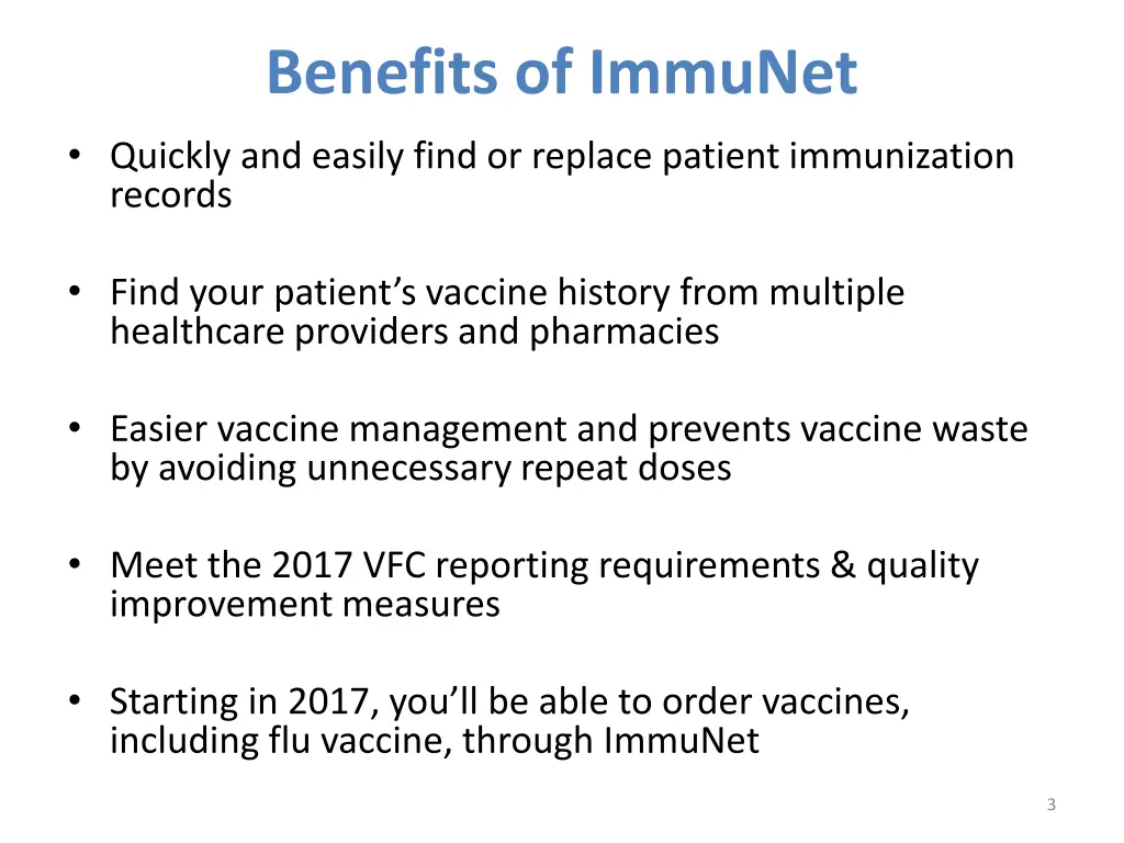 benefits of immunet