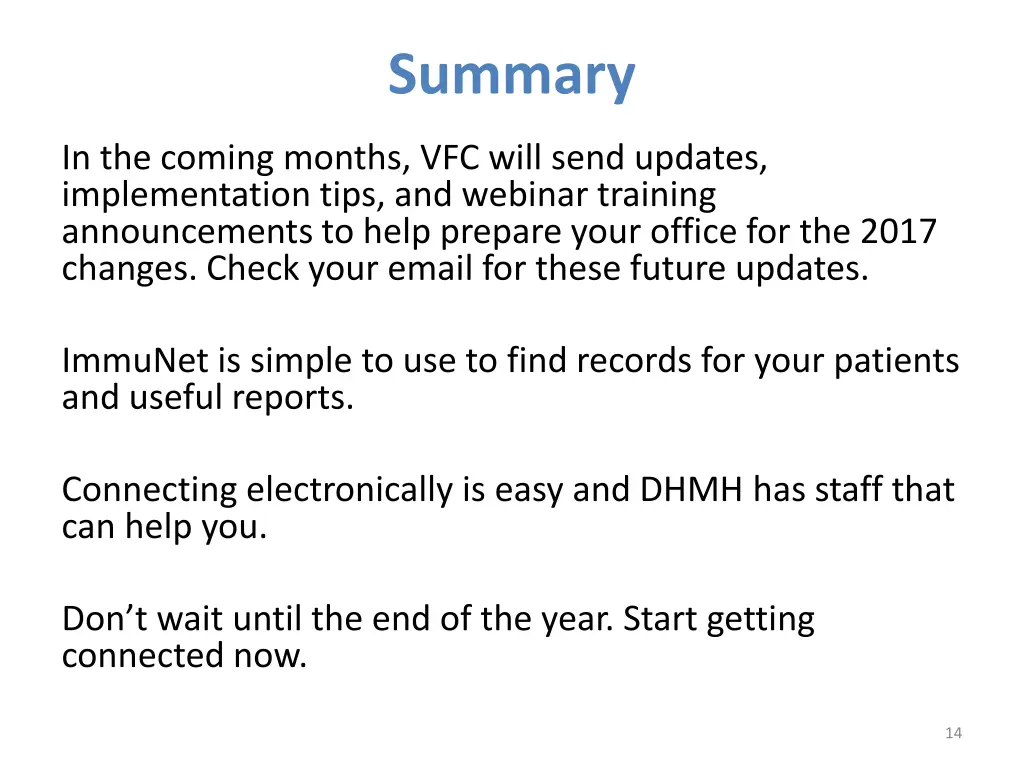 summary