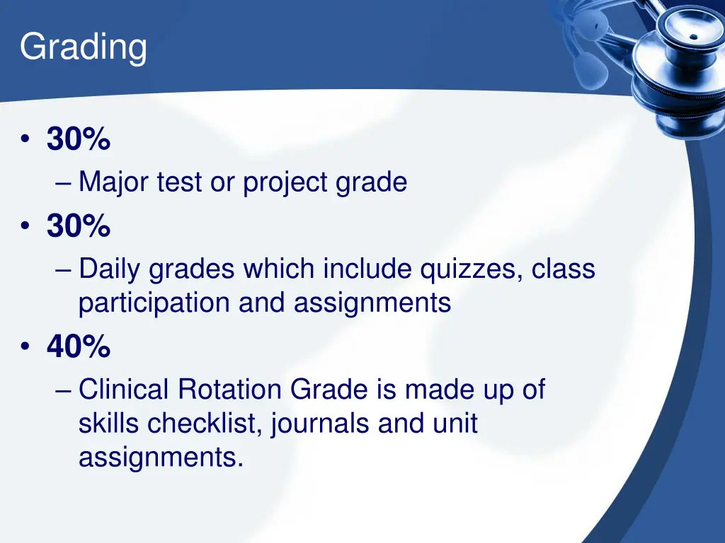 grading