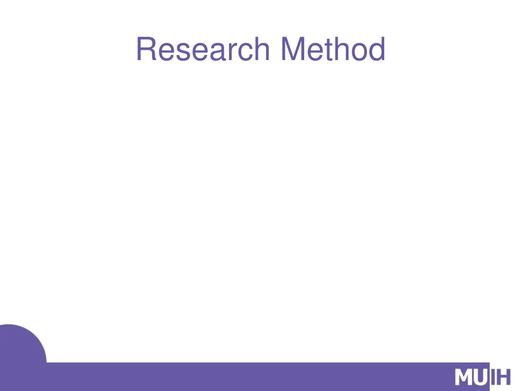 research method