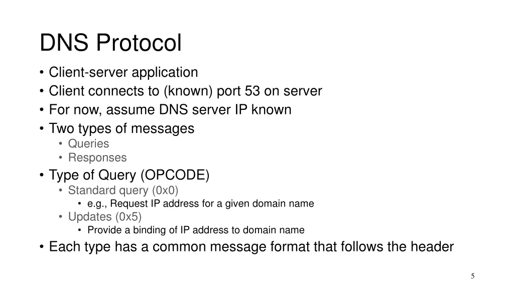 dns protocol
