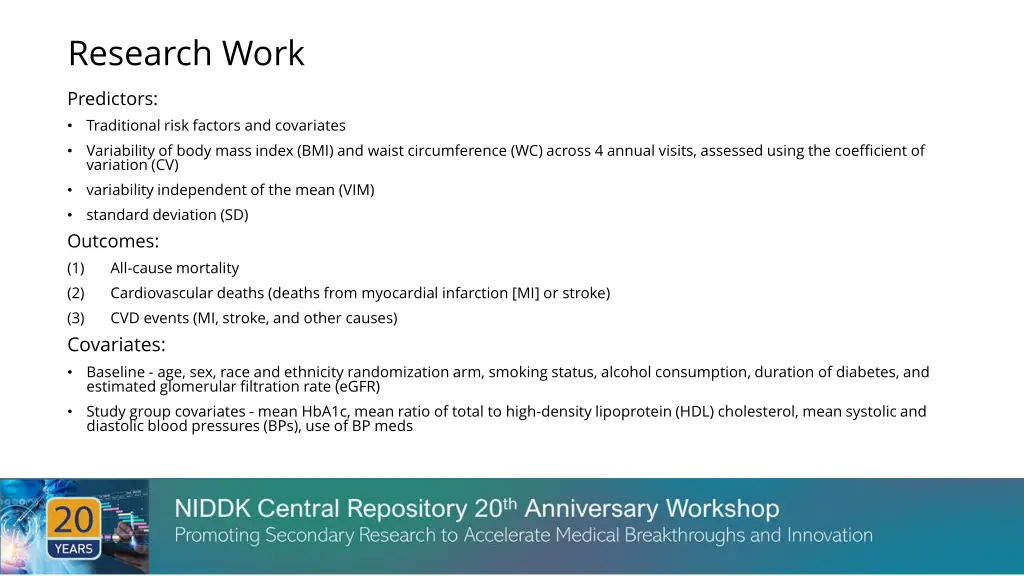 research work 1