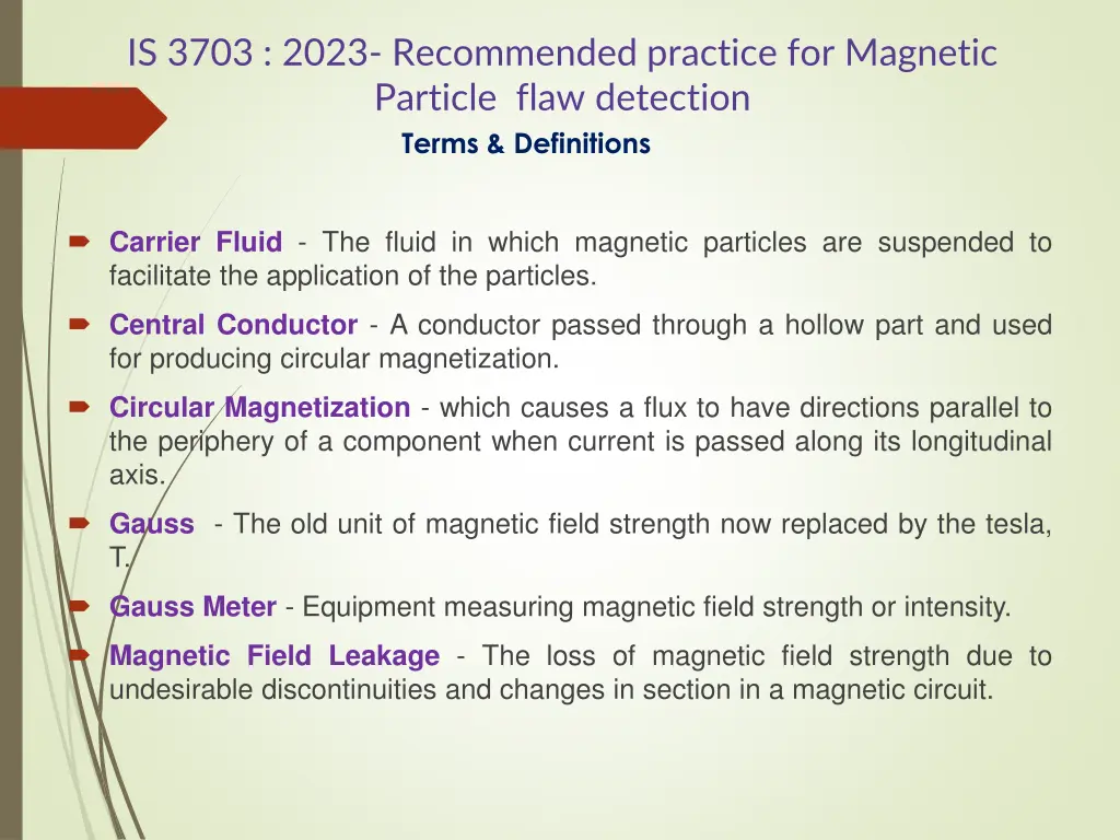 is 3703 2023 recommended practice for magnetic 1