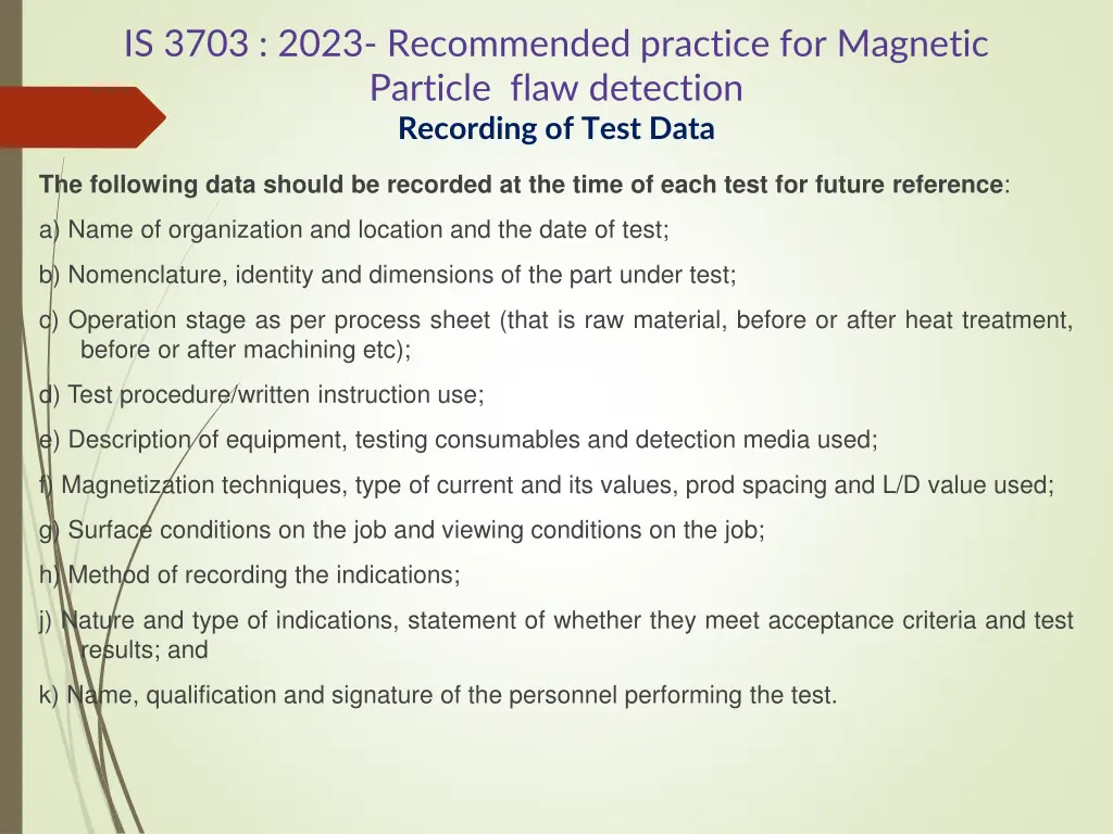is 3703 2023 recommended practice for magnetic 15