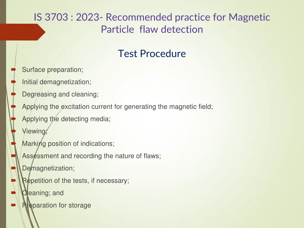 is 3703 2023 recommended practice for magnetic 4