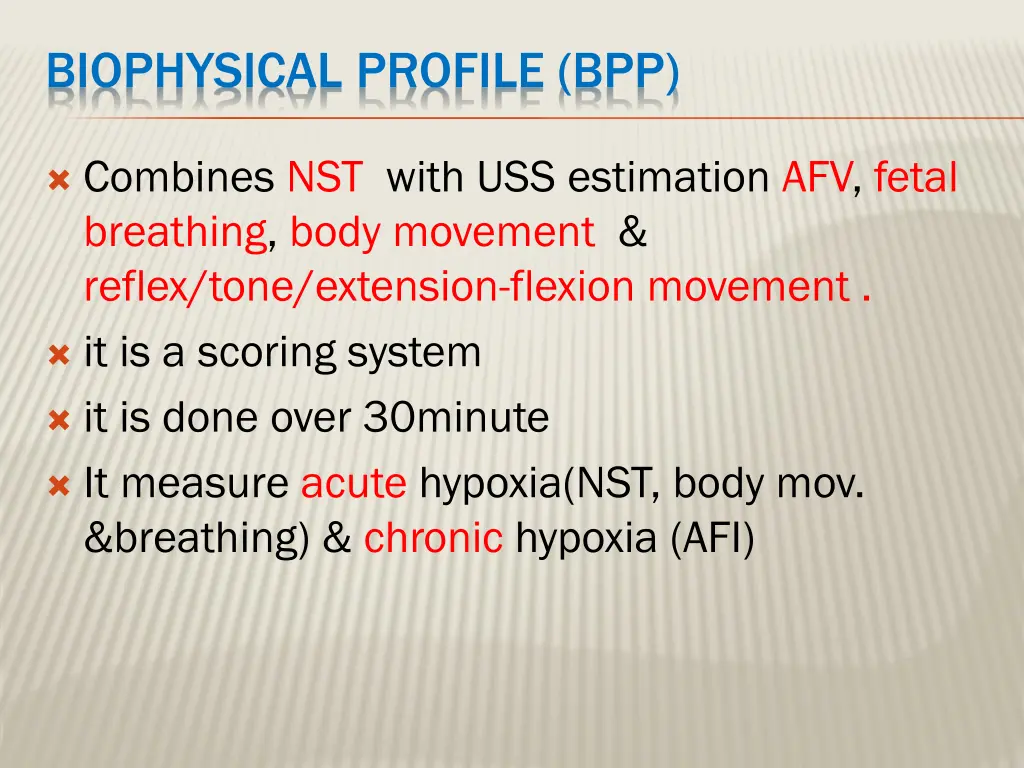 biophysical profile bpp