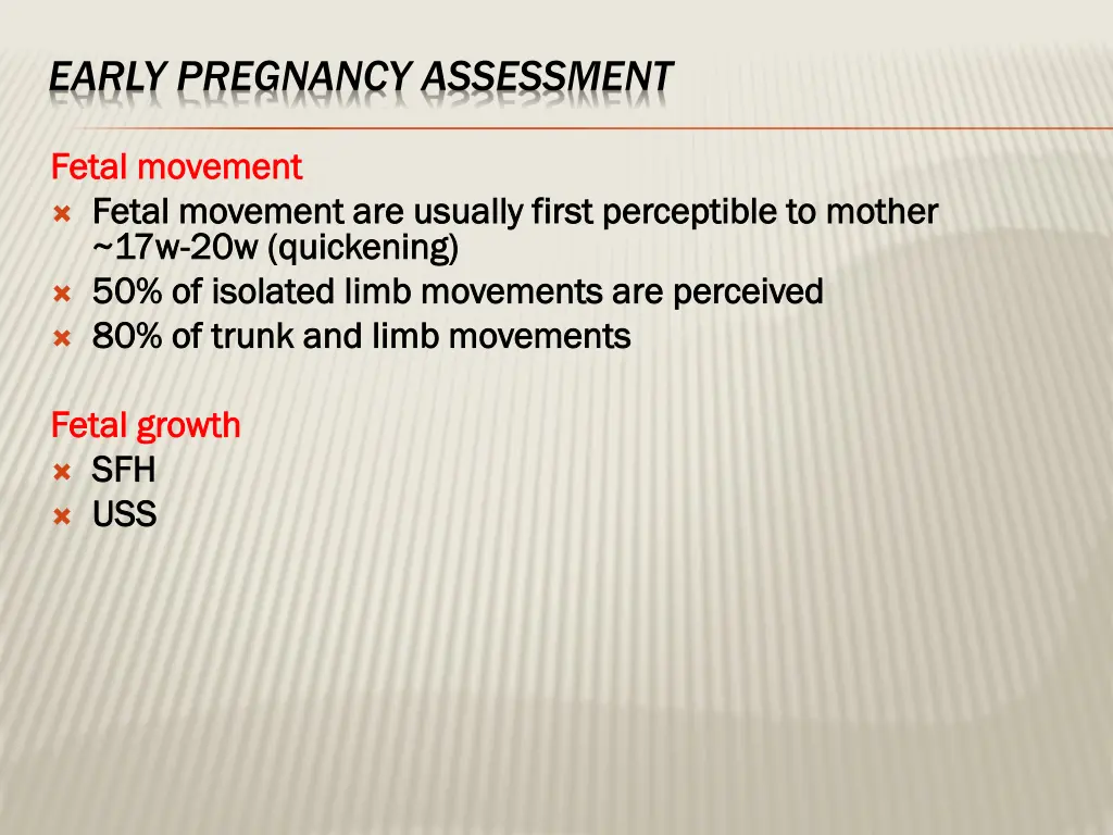 early pregnancy assessment 1