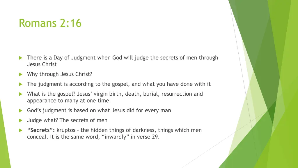 romans 2 16