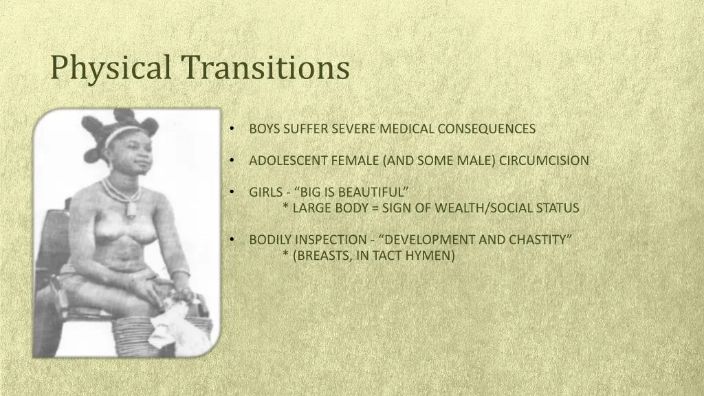 physical transitions