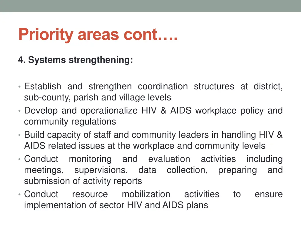 priority areas cont 3