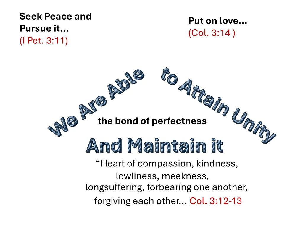 seek peace and pursue it i pet 3 11