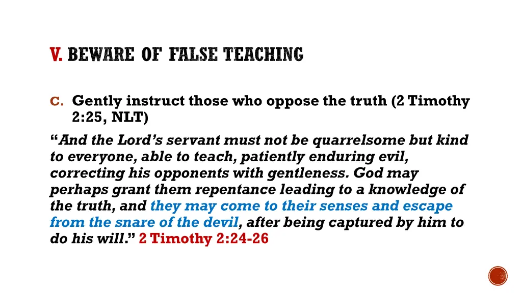 v beware of false teaching 3
