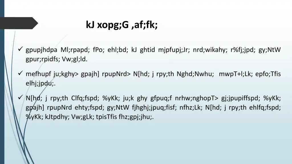 kj xopg g af fk