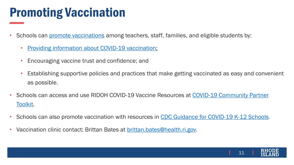 promoting vaccination